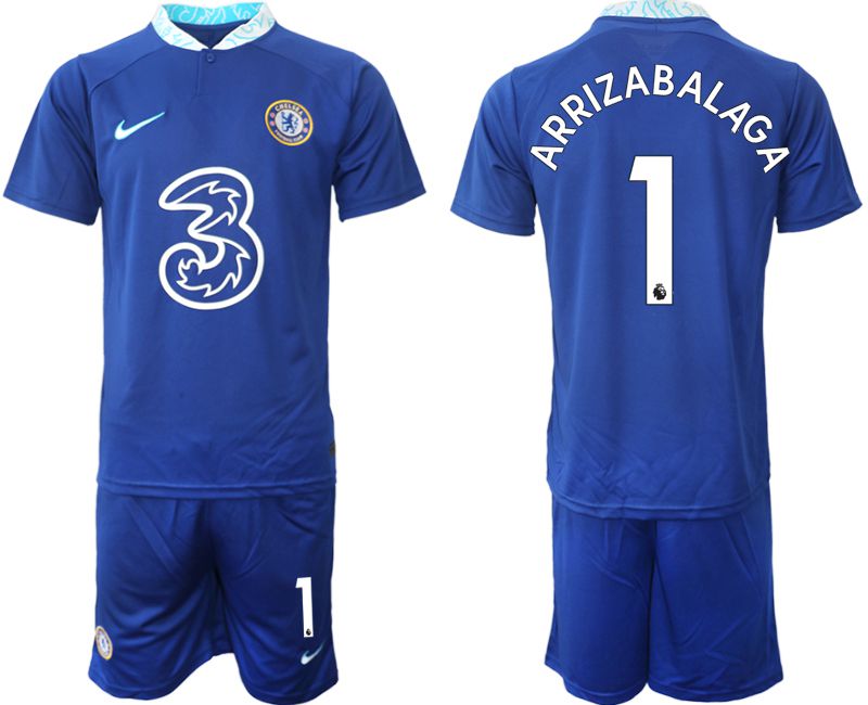 Cheap Men 2022-2023 Club Chelsea FC home blue 1 Soccer Jersey